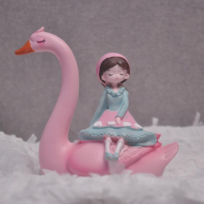 

Pink Flamingo Cute Girl Cake Topper DIY Cupcake Toppers Happy Birthday Cake Topper Flamingo Birthday Decoration Wedding E