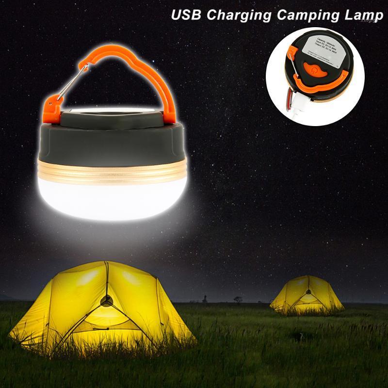 

Super Bright Mini Portable Camping Lights 3W LED Camping Lantern USB Rechargeable Tents Lamp Outdoor Hiking Hanging Night Lamp1