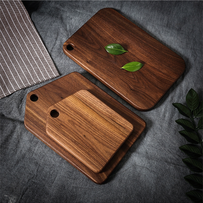 

2021 New Black Walnut Wooden Cutting Blocks Chopping Board Fawi