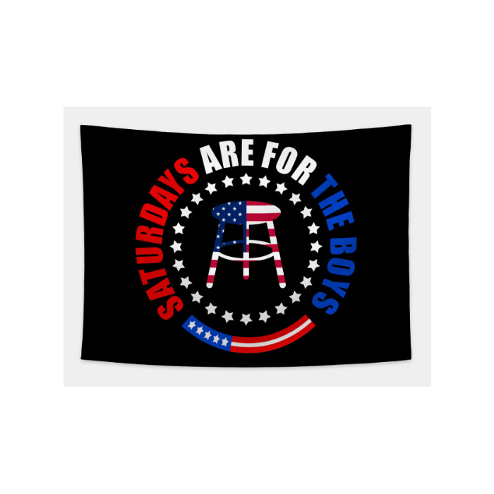 

Saturdays Are For The Boys Flag 3x5ft Banner Red White Blue Fraternity Flags With Brass Grommets