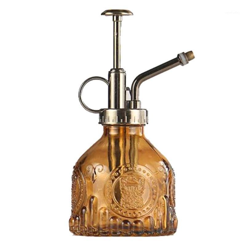 

2020 New Colorful Retro Glass Watering Spray Watering For Garden Plants Flower 200ml1, Green gradient