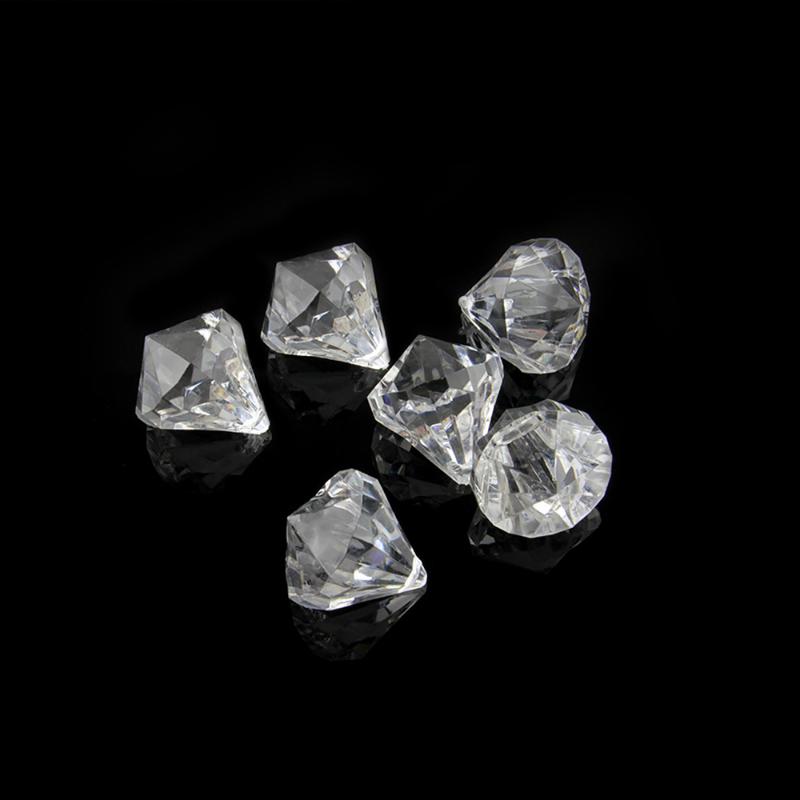 

Clear/Mixed Color Acrylic Diamond Paperweight 35*30mm 35pcs/Lot Acrylic Decorative Chandelier Wedding Prisms