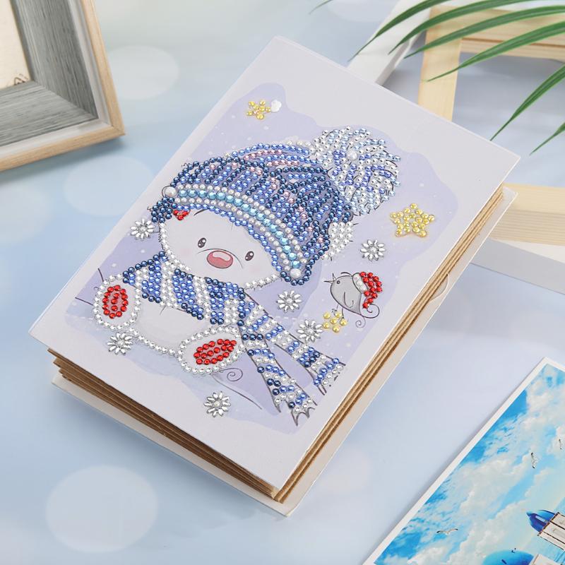 

DIY Diamond Painting Kraft Paper Photo Diamond Embroidery Picture Storage Frame Wedding Kids Memory Book Home Decor Gift