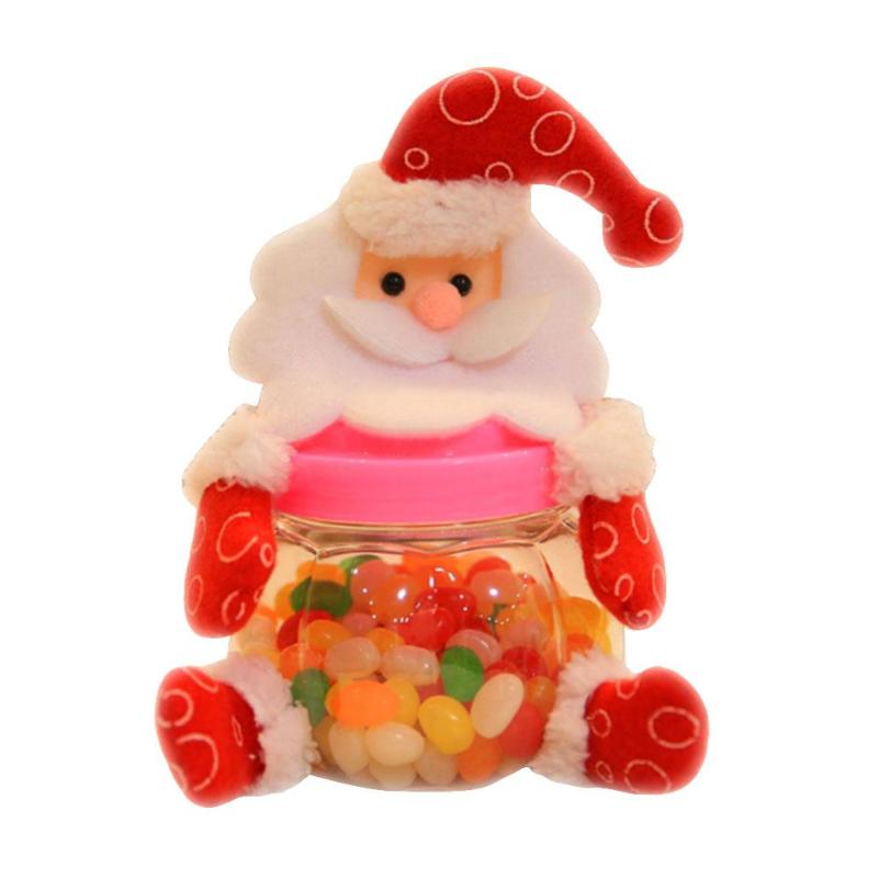 

Christmas Candy Box Snowman Bear Party Candy Storage Case Container Decor