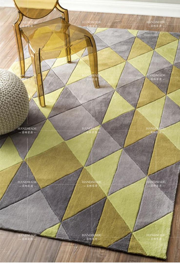 

100% Acrylic carpet Mat Handmade carpets rug Living room Bedroom Fashion creative Coffee table sofa Individuality Trend rugs