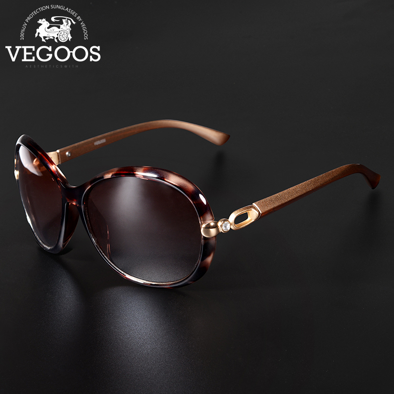 

VEGOOS Ladies Designer Sunglasses Polarized 100% UV Protection Fashion Retro Oversized Shades for Women Small Faces #9021 220301