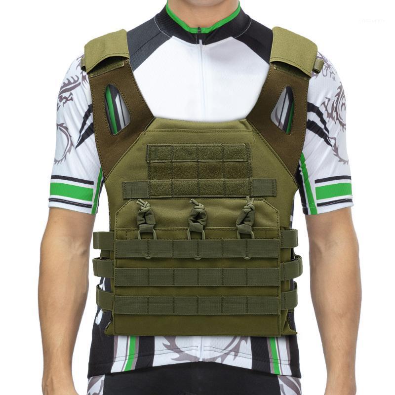 

Tactical Vest Outdoor Molle Breathable Vest Game Protective Adjustable Training for Hunting Camping tactical1, Black