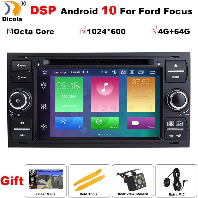 

Car DVD Player Android 10 DSP 2din In Dash For Transit Focus Connect S-MAX Kuga Mondeo With Octa Core Wifi 4G GPS Bluetooth1