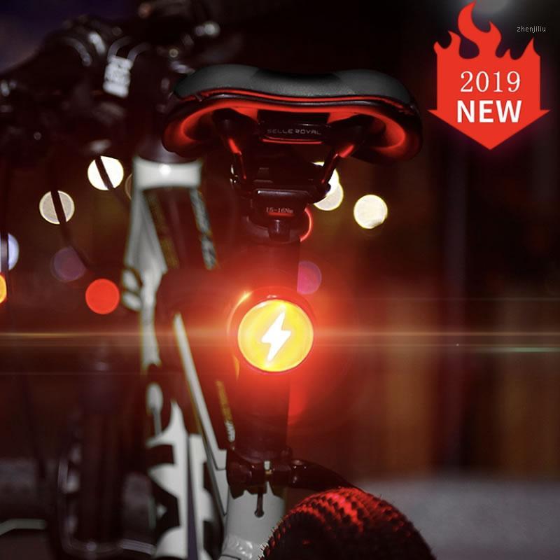 

COB Cycling Light Multi-function Warning Safety Light For Bicycle Running USB Rechargeable Bike Rear Bicycle Lantern1