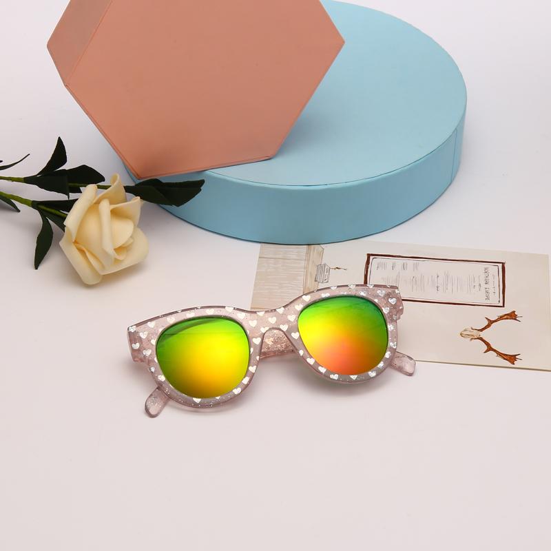 

2020 sunglasses wholesale bulk vendors wholesale pink sunglasses kids UV400 Girls glasses