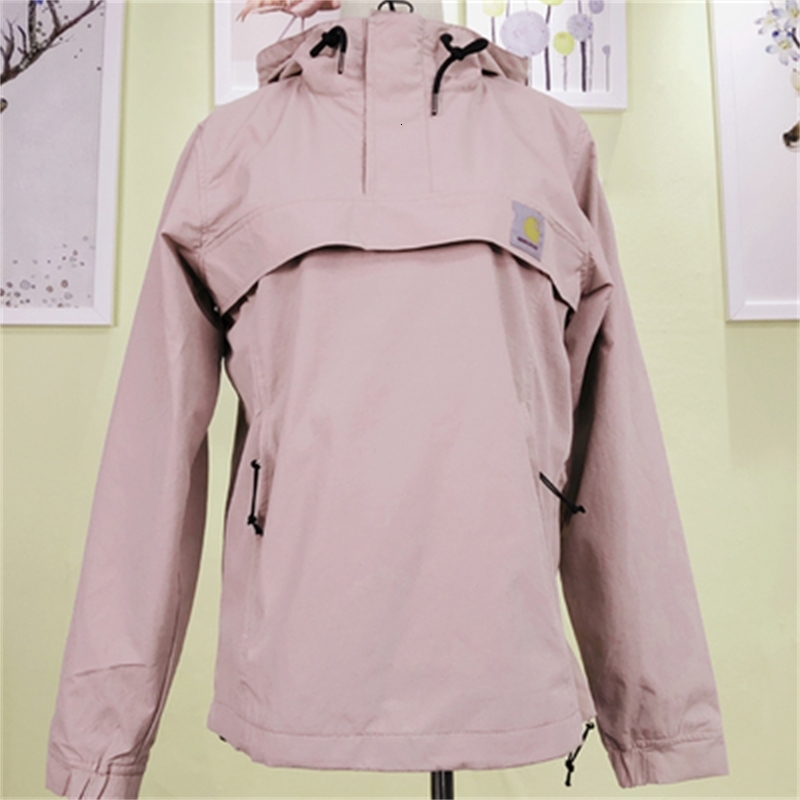 

2021 New new fall fashion ladies military solid street color high quality pocket cotton jacket h00174, Pink