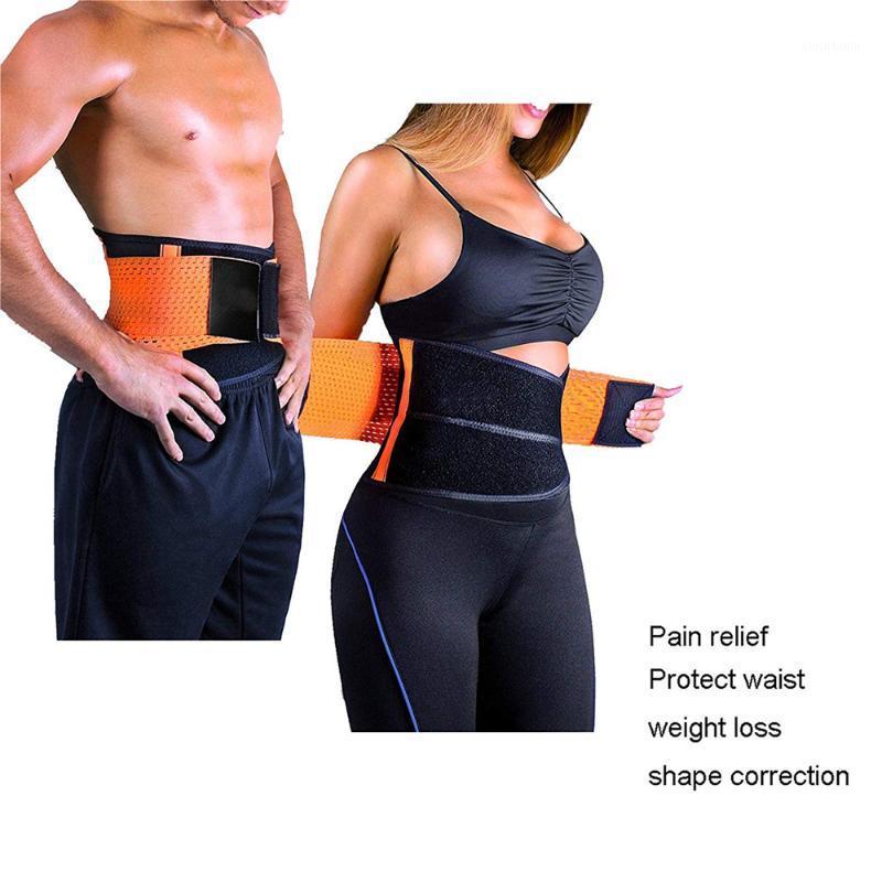 

Lumbar Brace Support Belt Waist Trainer Trimmer Corset Girdle Belt Elastic Shaper Slim Lower Back Pain Relief Men And Wome1, Yellow