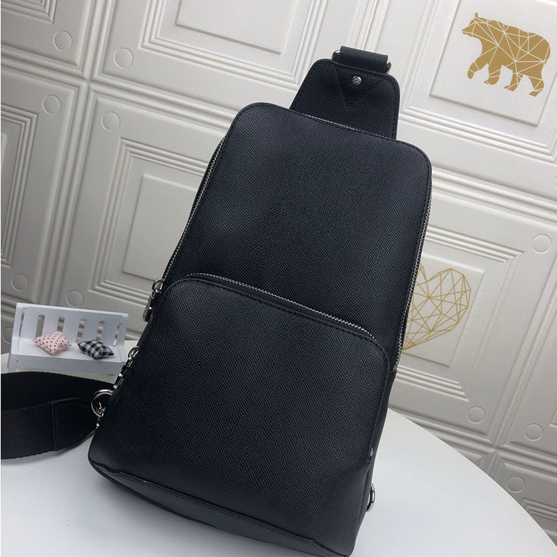 

HH 2022 Avenue Sling Bag Men's Crossbody Men Casual Sporty Shoulder Bags N41719 Male Chest Pack Luxury Messenger Fashion Handbag Real Taiga Leather Canvas M304431, Dlive