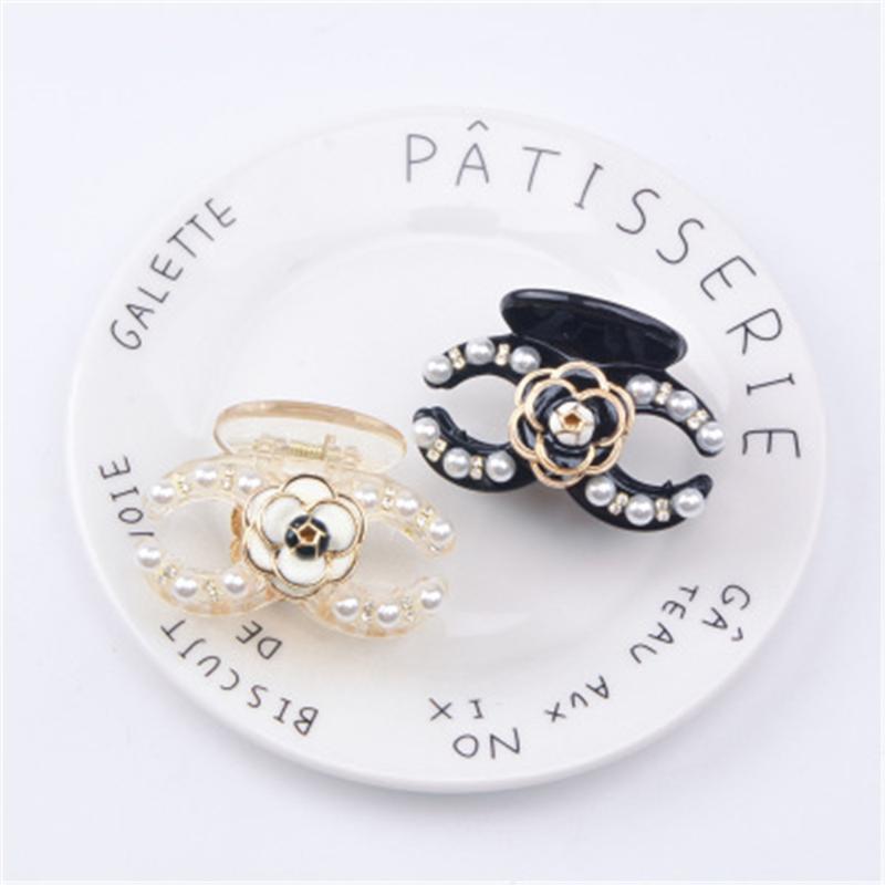 

Women Camellia Acrylic Pearl Hairpins Hair clips Fashion Korean Lady Girl Head wear Accessories Wholesale Adult Gift