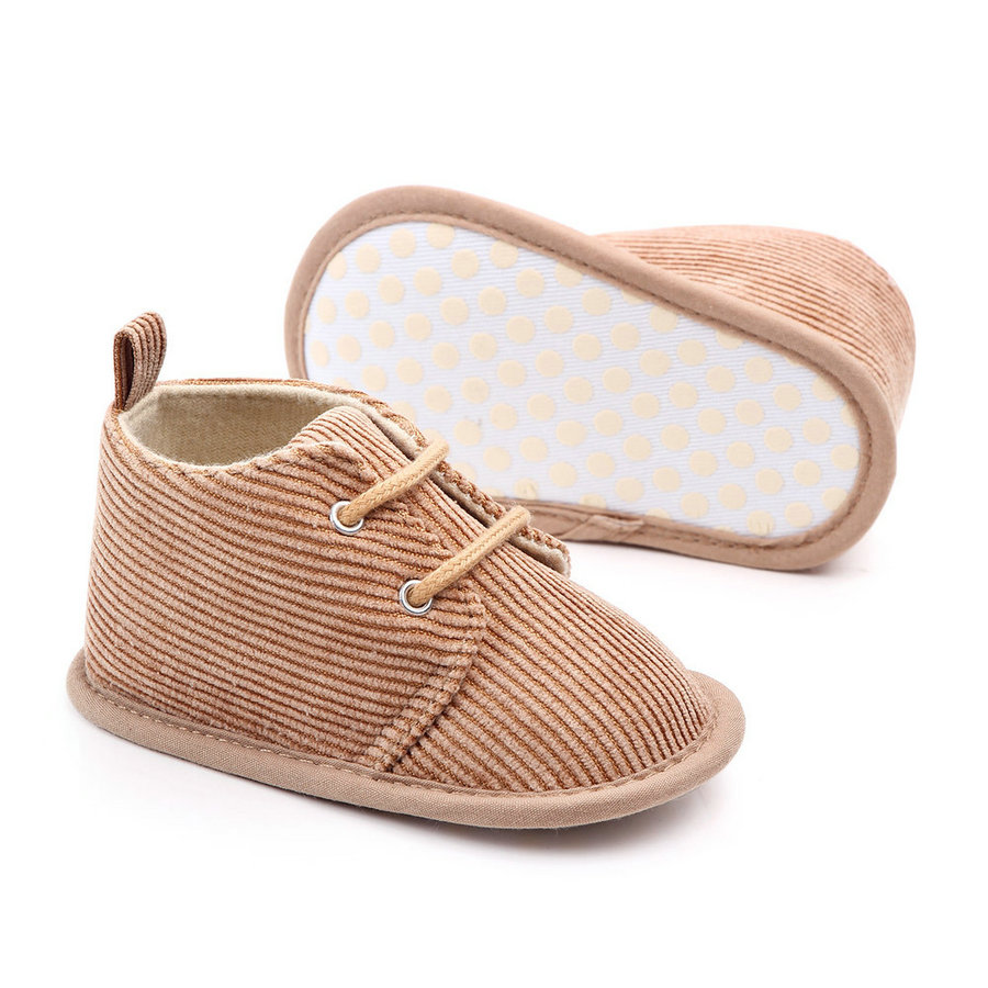 Newborn First Walkers Infant Baby Boy Girl Shoes Suede Sneaker Sole Anti-slip Toddler Girls Crib Shoes