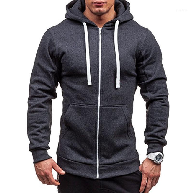 

NO.13-Maxwears,Mens Sweatshirts Exercise Hoodies Workout Jackets Coat Gym Running Shirts Windbreaker1, Black