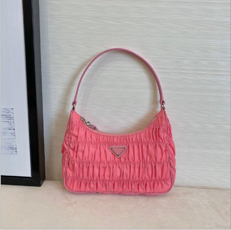 

hot solds womens handbag nylon backpack pochette Plain Pleated Nylon Ruched Polyester mini locky bags berkin key pouch men pouch