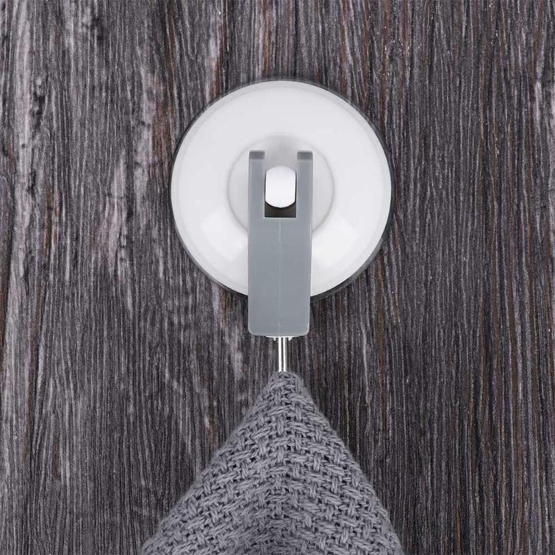 

3KG Max Payload Household Powerful Vacuum Suction Cup Hooks Kitchen Bathroom Towel Strong Heavy Duty Adhesive Wall Hooks