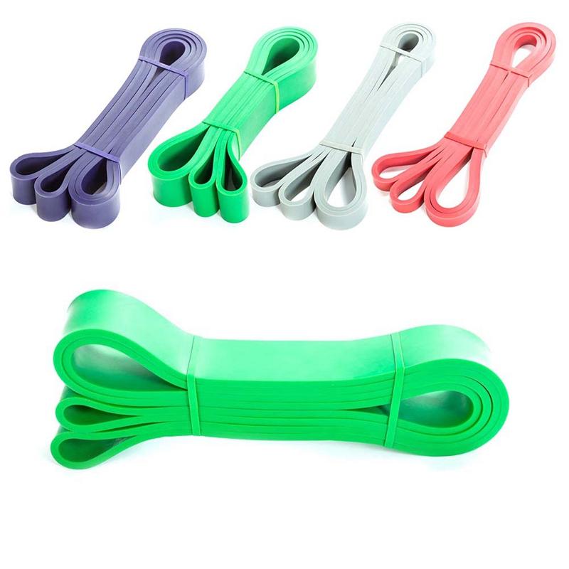 

1Pc Resistance Band Unisex Training Equipment Gym Fitness Loop Yoga Strength Training Stretching Muscles Belt Random Color