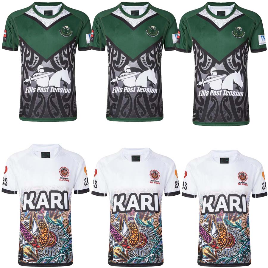 

top quality 2022 INDIGENOUS ALL STARS rugby JERSEY MAORI ALL STARS shirt size s-5xl, White