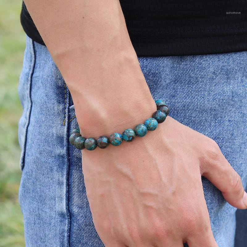 

Noter 100% Real Natural Phoenix Stone Bracelet Mens Women 4/6/8/10mm Beads Braslet Vintage Charm Strand Brazalete Accessories1