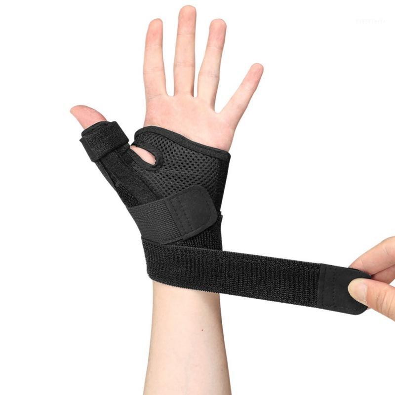 

Wrist Support Thumb Sprain Fracture Brace Splint Wrist Hand Immobilizer Tendon Sheath Trigger Thumbs Protector New1, Black