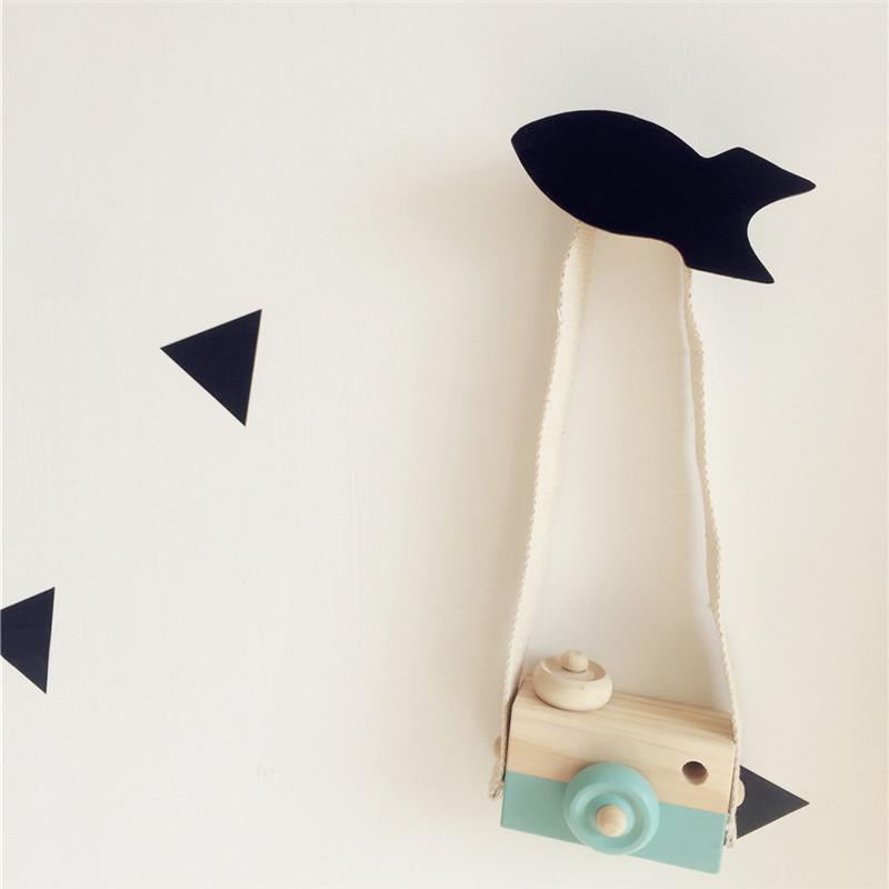 

Nordic Style Wooden Clothes Wall Hook For Kid Baby Room Decoration Cute Decorative Hook For Clothes In Door Decor Hanger