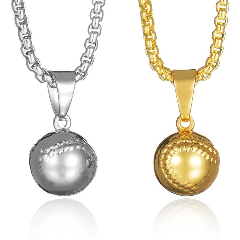 

Chains DHLfree 30pcs 77.5cm Girls Boys Zinc Alloy Hip Hop Punk Softball Necklace Bar Strip Shape Baseball Bat Pendant Jewelry