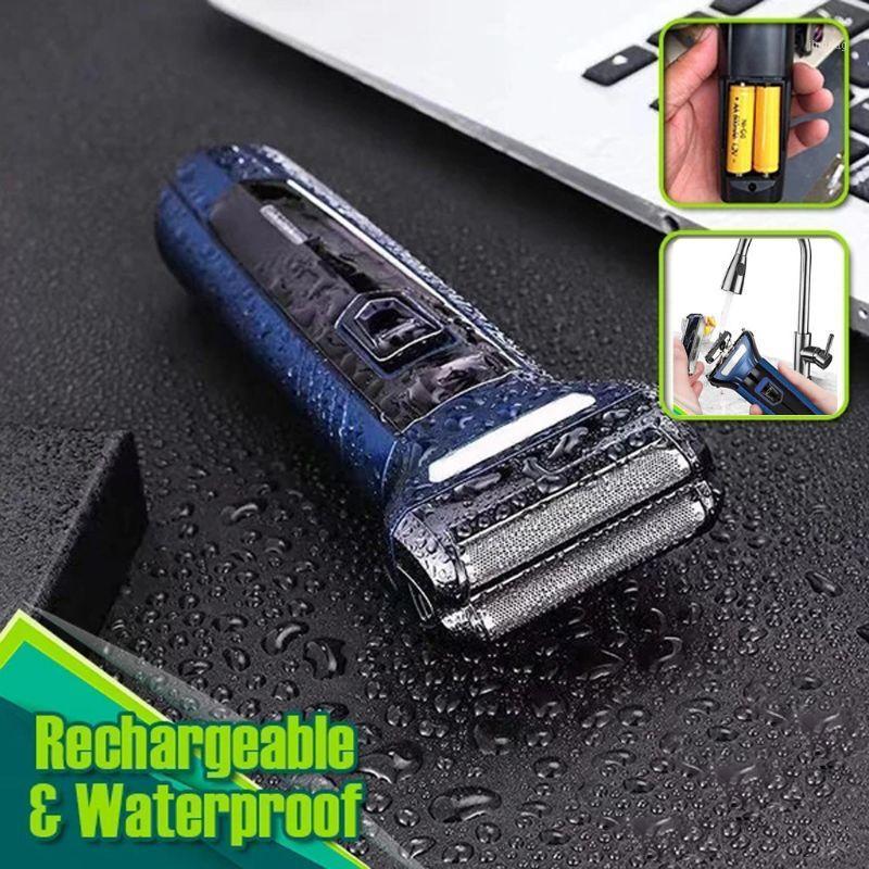 

Cordless Electric Shavers Hair Clippers Rechargeable Nose Hair trimmer Wet Dry Electric Shavers Men Waterproof 3 In 1 Rotary1
