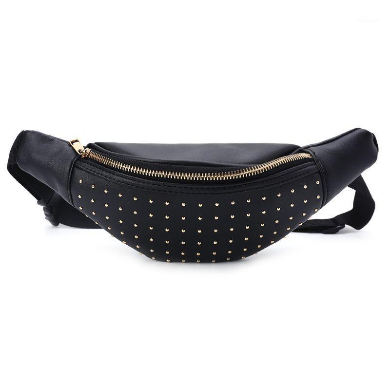

Fashion Women Waist Bag Bum Phone Pouch Fanny Pack Running Zip Belt Chset Bags Travel L9BE1, Black
