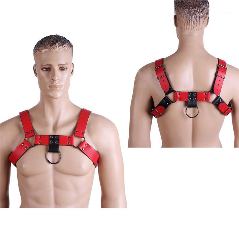 

New sexy women men Leather belts slim Body Bondage Cage Sculpting fashion Punk Harness Waist Straps Suspenders Belt accessories1, Black