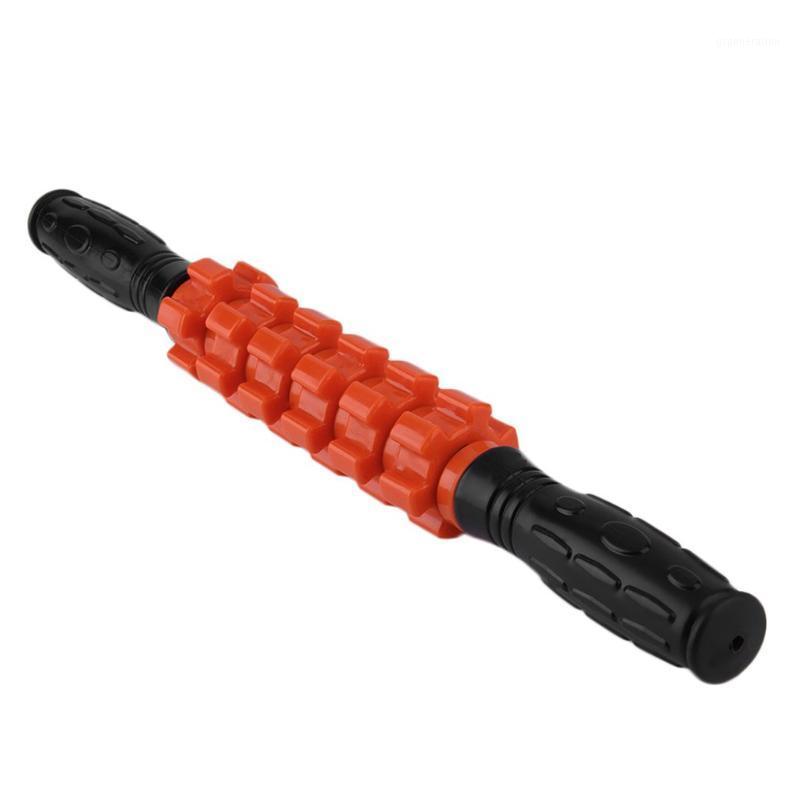

42cm/16.5" Gear Roller Leg Back Muscle Point Pain Relief Massager Stick1