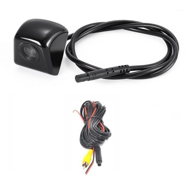 

170-degree Wide Angle HD Night Vision CCD Car Rear View Reverse Camera Waterproof Vehicle Camera for Backup Parking LESHP Black1