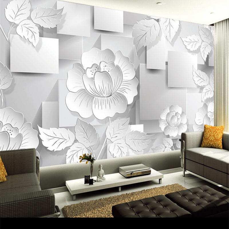 

Customize Any Size 3D Wallpapers Mural Fashionable and Elegant Background Wall Paper for Living Room Non-Woven Fabric Wallpaper, As show