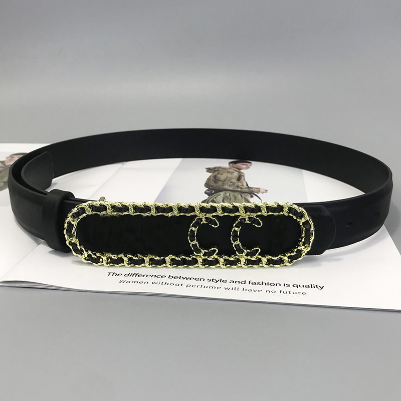 

Women Belts Designer Belt Luxurys Jeans With Buckle Belts Womens Decorative Skirts With Suit Men Belts 2211717XS, Black