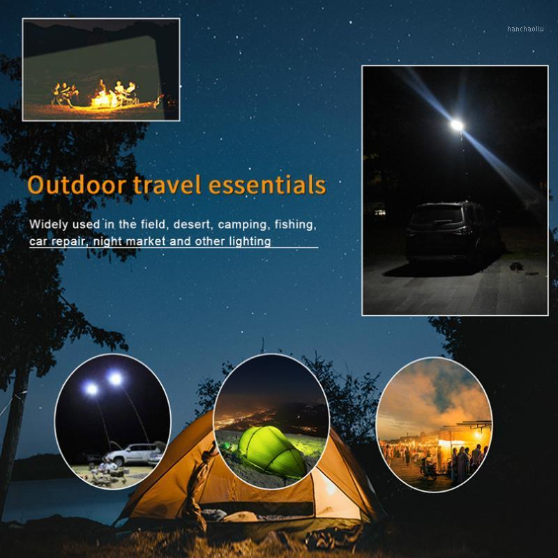 

outdoors led work light rechargeable Camping tent portable spotlight cob plywood searchlight emergency lamp post1