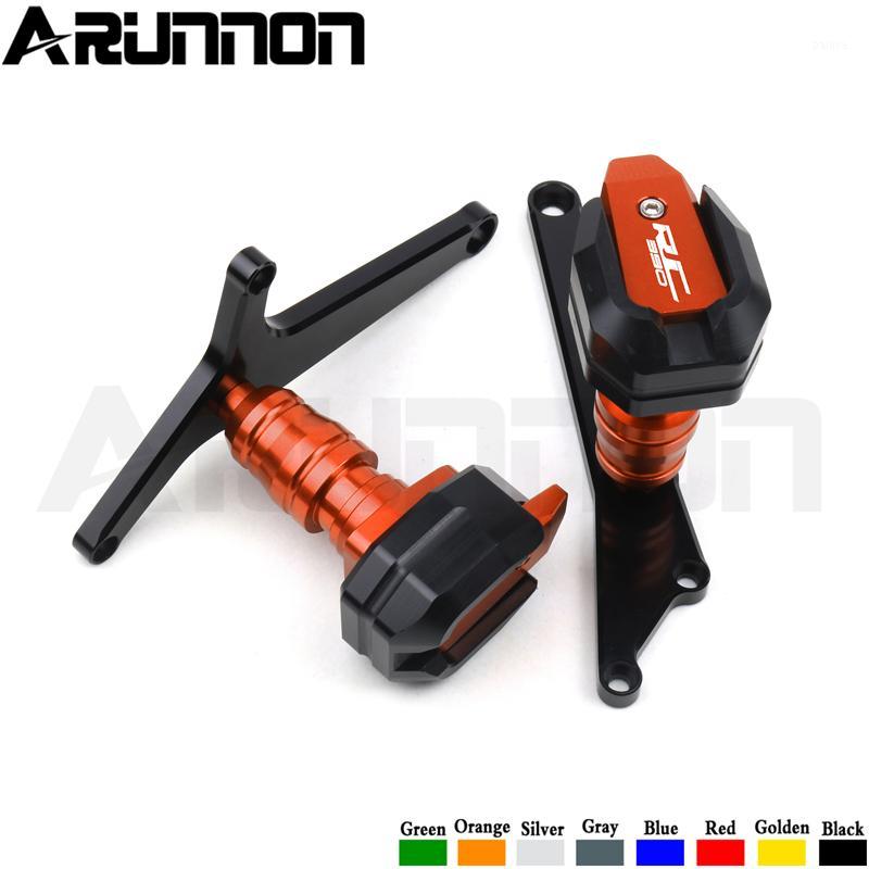 

For RC390 RC 390 2014 2020 2020 Motorcycle CNC Falling Protection Frame Slider Fairing Guard Anti Crash Pad Protecto1