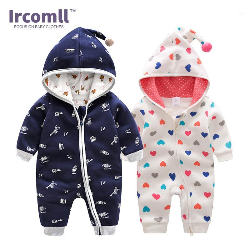 

Ircomll Newest Top Quality Baby Clothing Sweatshirts Hooded Cotton Baby Rompers 2020 Spring Lucky Child Costume1, Navy blue