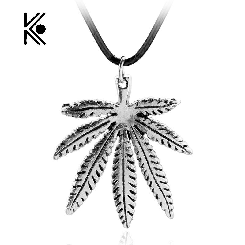 

Beautiful Viking Leaf Alloy Pendent Charm Chain Necklace High Quality Jewelry Gift For Man And Woman Movie Jewelry Free Shipping