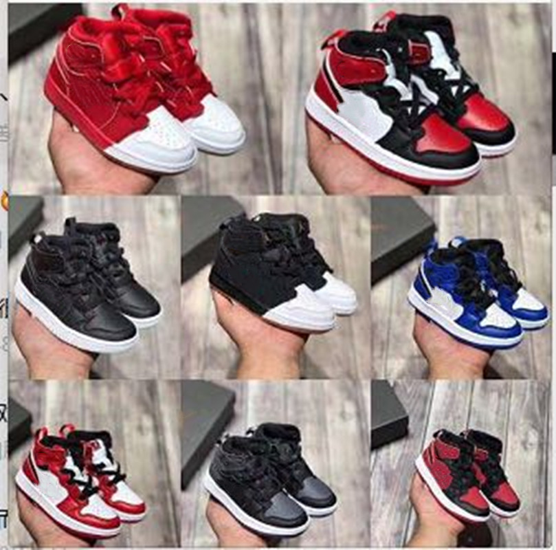 

Children's basketball shoes Red blue black and white Kids casual walking shoes for boy girl running sneaker 26-37