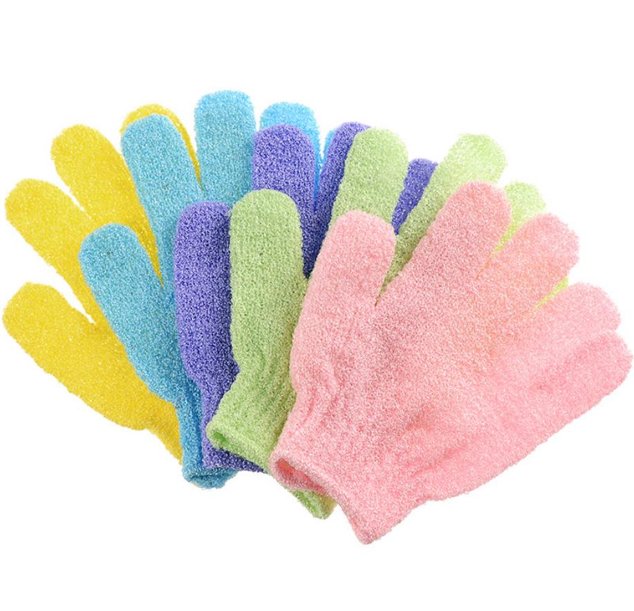 

Exfoliating Bath Glove Body Scrubber Glove Nylon Shower Gloves Body Spa Massage Dead Skin Cell Remover