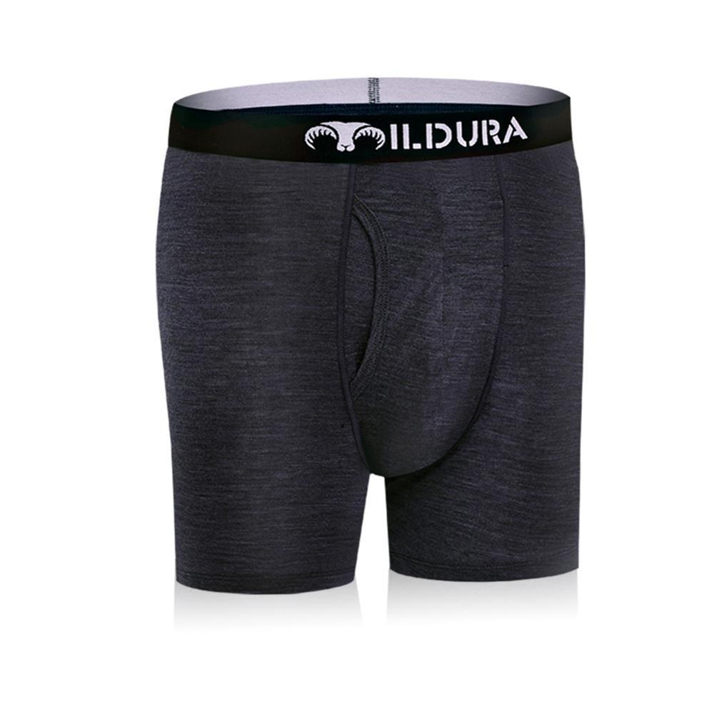 100% Merino Wool Men Underwear Man Boxer Underpants Lightweight Merino Wol Underwear Quick drying Breathable Soft Size S- LJ201110