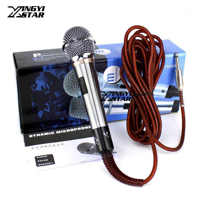 

Wired Mic Handheld Vocal Microfono Professional Dynamic Microphone For Computer KTV Stage Karaoke Audio Mixer With 5m Cable1