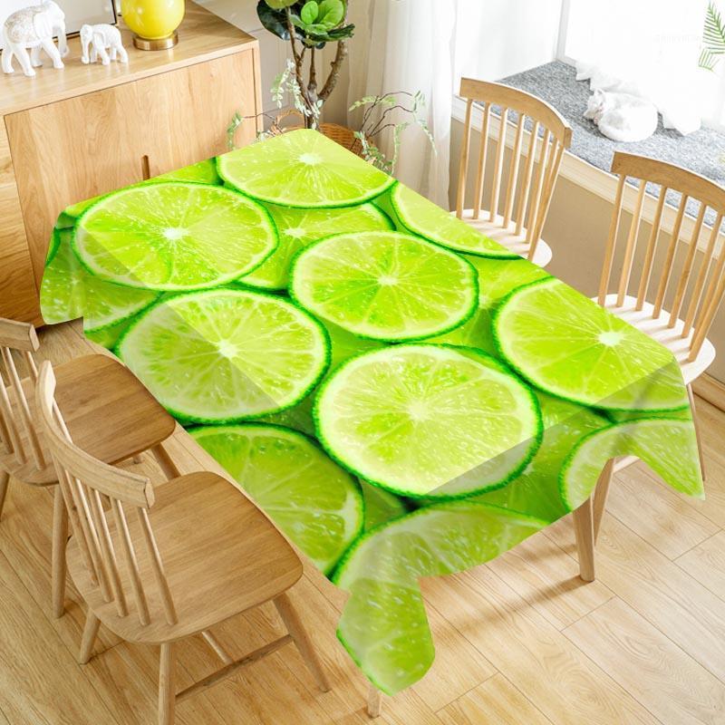 

Table Cloth Fruit Tablecloth Thicken Oxford Rectangular For Wedding Customizable Size 100X140cm/140X200cm