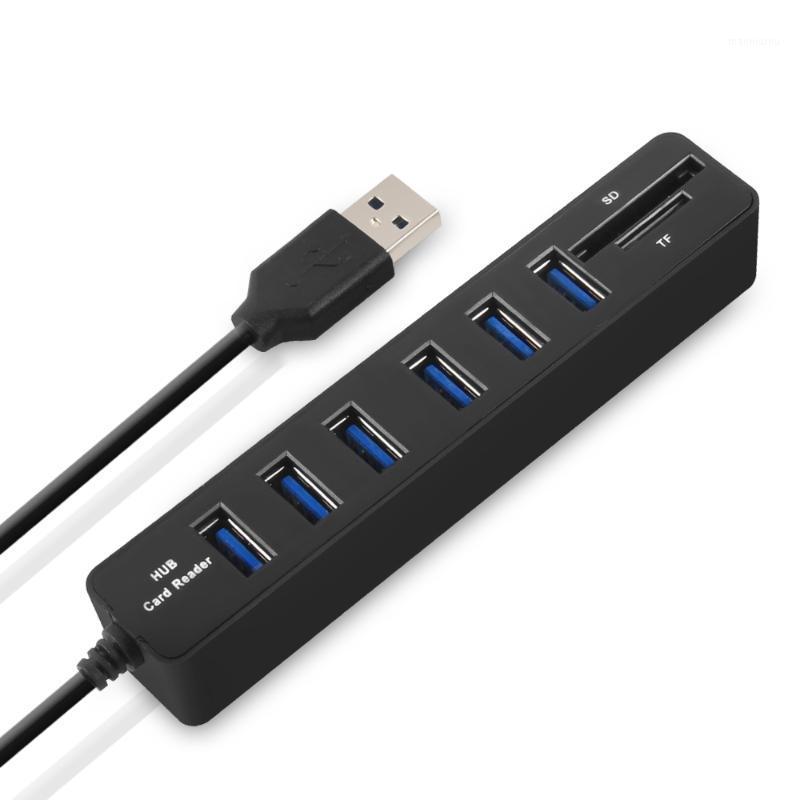 

USB HUB 3.0 Multi USB Splitter 2.0 3.0 Micro 3 HUB 3/6 Poorten TF SD Kaartlezer hab voor PC Computer Accessoires1
