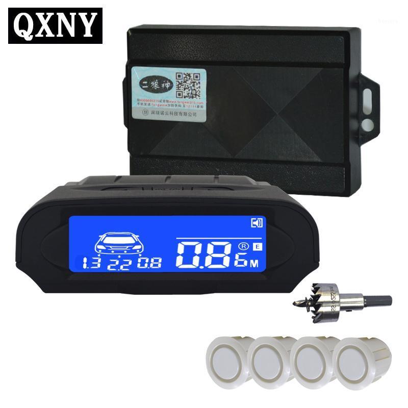 

Car auto Parking parktronic Sensor 4 Kit Reversing radar LCD Display for all cars detector Voice beep alarm Digital distance1