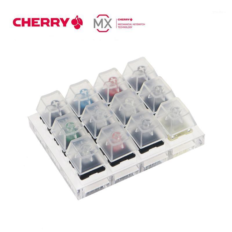 

JKDK 12 Cherry MX Switches Keyboard Tester Kit Clear Keycaps Sampler PCB Mechanical Keyboard Translucent Keycaps Testing Tool1