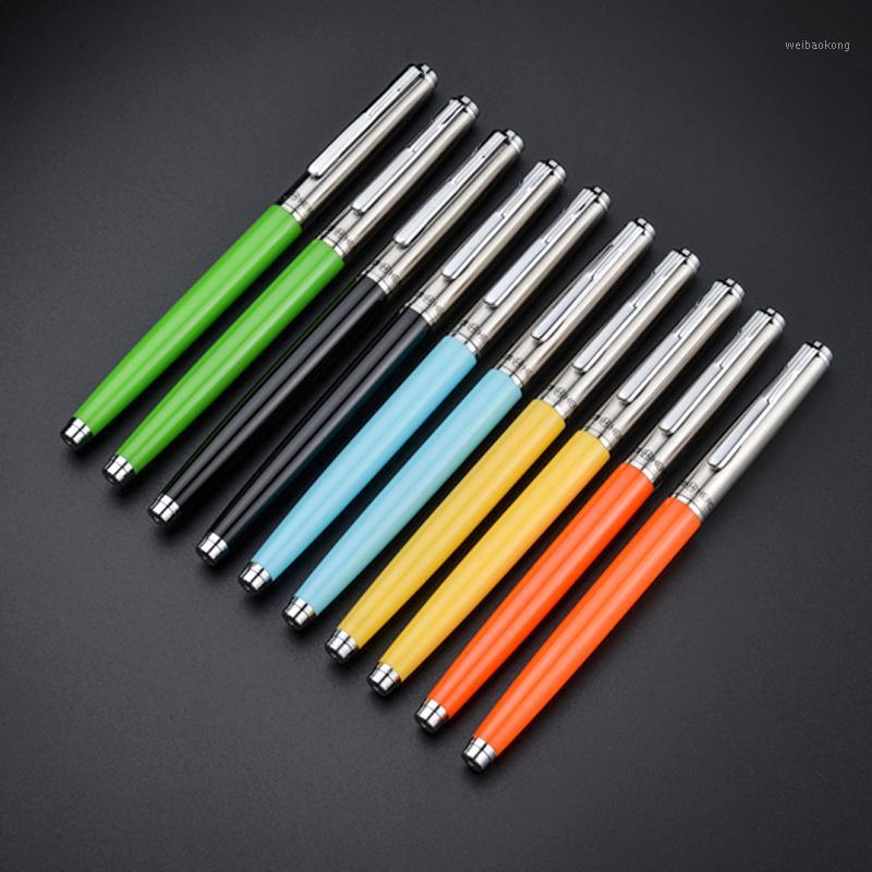 

10PCS HERO 007 Fountain Pen Nostalgic Classics 0.5mm Students Office Calligraphy Fountain Pen 5 Color 3/1, Red