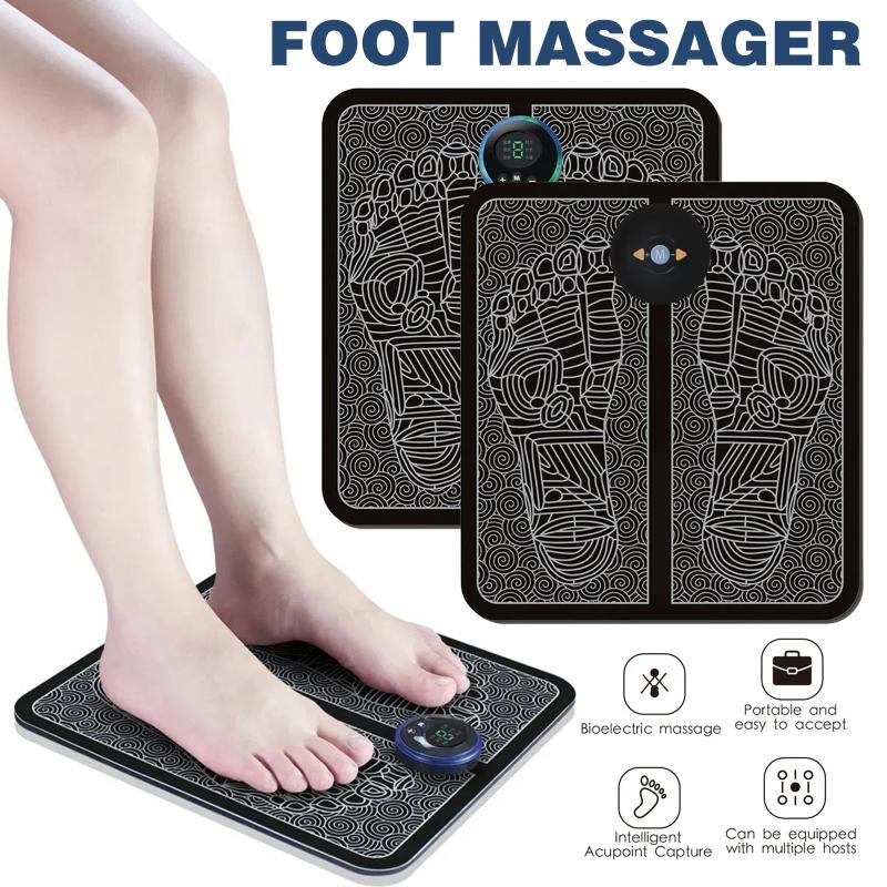 

High EMS Leg Reshaping USB Foot Massager Wireless Remote Control Massage Cushion Household DOG88