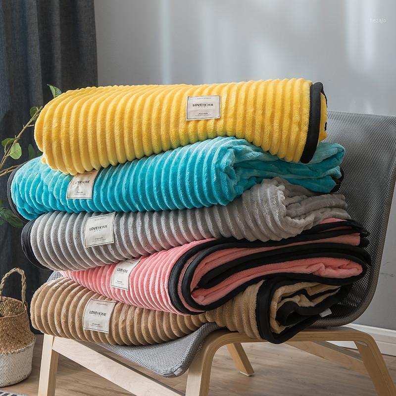 

49 Pink Yellow Sofa/Air/Travel/Car Bedding Throw Blankets for Beds Summer Winter Blanket Bedspread Couverture Polaire Plaids1